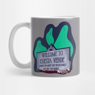 Cuesta Verde Welcomes You Mug